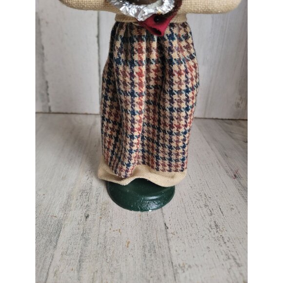 Byers choice Miss cratchit plum pudding caroler Xmas figure decor - Picture 4 of 9